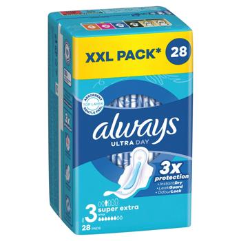 Прокладки гигиенические Always Ultra Day&Night 28шт - купить, цены на Cупермаркет "Харьков" - фото 2