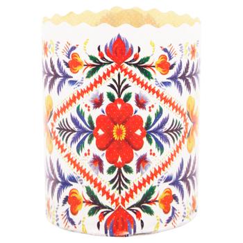 Форма Добрик для випікання паски 7x8см в асортименті - купити, ціни на NOVUS - фото 5