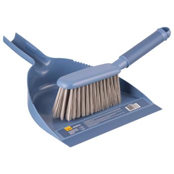 Набор для уборки Ardesto Solid совок и щетка синие - купить, цены на За Раз - фото 3