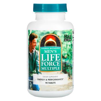 Source Naturals Men's Life Force Multiple Vitamins for Men 90 tablets - buy, prices for Biotus - photo 1