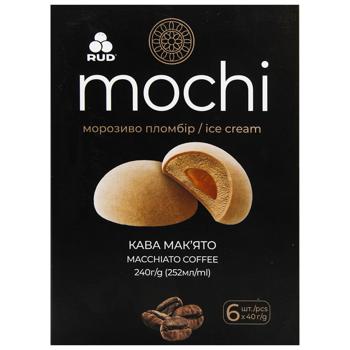 Морозиво Рудь Mochi пломбір кава мак'ято 6шт 40г - купити, ціни на - фото 3