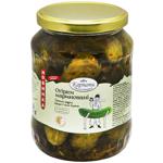 Karpaty Nasolodzhuysya Marinated Cucumbers 680g