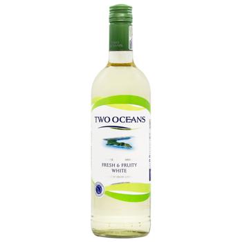 Two Oceans Full and Fruity White Semi-Dry White Wine 12% 0.75l - buy, prices for Chudo Market - photo 1