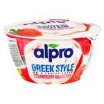 Продукт соевый Alpro Греческий стиль с клубникой и малиной 150г