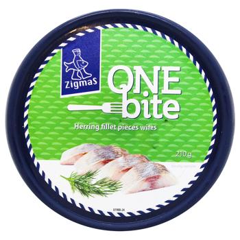 One Bite Herring Fillet Pieces with Dills 210g - buy, prices for METRO - photo 2