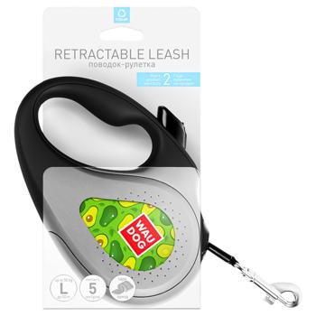 Waudog Avocado Retractable Dog Leash L 5m