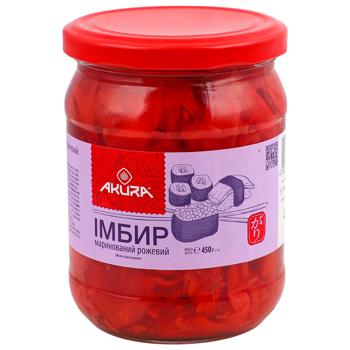 Akura Pink Pickled Ginger 450g - buy, prices for Chudo Market - photo 1