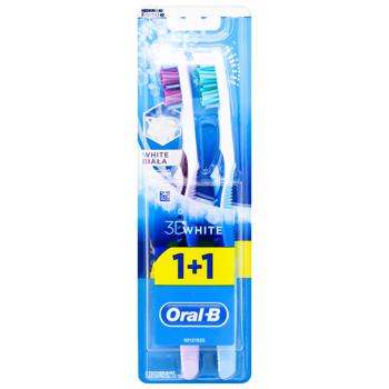 Зубна щітка Oral-B 3D White Відбілювання середня - купити, ціни на - фото 4