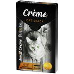 AnimAll Сreme Cat Snack with Chicken and Shrimp 6x15g