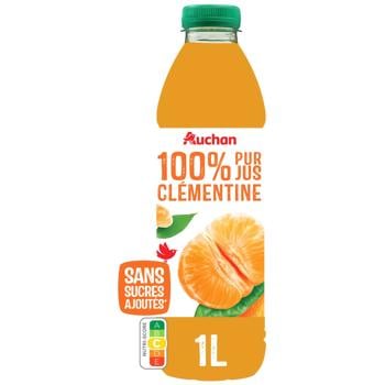 Auchan Pure Clementine Juice 1l