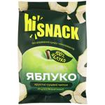 Чипсы hiSnack Яблоко сушеные хрустящие 20г