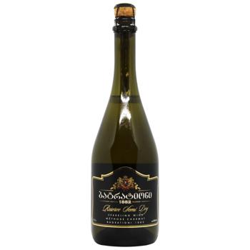 Bagrationi Reserve White Semi-Dry Sparkling Wine 11.5% 0.75l - buy, prices for AlcoHub - photo 1