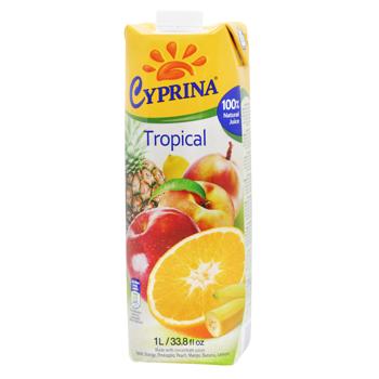 Cyprina Tropical Juice 1l - buy, prices for AlcoHub - photo 1