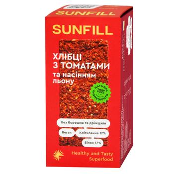 Хлібці Sunfill з томатами 100г - купити, ціни на Grono - фото 1