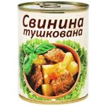 Свинина L'appetit тушкована 340г