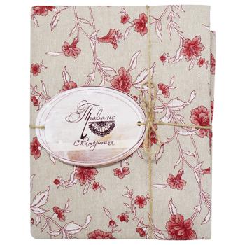 Provans Mistress Flowers Bordeaux Tablecloth 180*136cm - buy, prices for COSMOS - photo 1