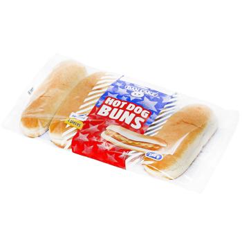 Dan Cake Hot Dogs Buns 4pcs 250g - buy, prices for COSMOS - photo 3