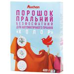 Пральний порошок Auchan Color безфосфатний автомат 400г