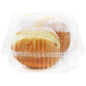 Auchan Lemon Curd Donut 70g 2pcs - buy, prices for - photo 2