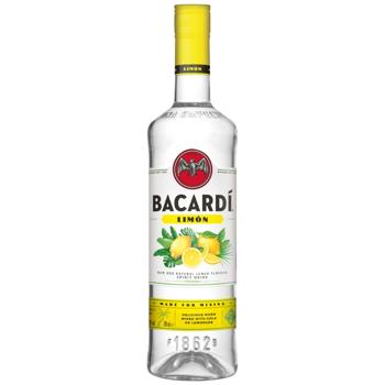 Напій спиртний Bacardi Limon на основі рому зі смаком лимону 27% 0,7л - купити, ціни на Ідеал - фото 1