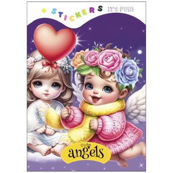 Colouring Book with Stickers on Clip in assortment - buy, prices for - photo 8