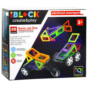 Конструктор Iblock PL-921-258 магнитный - купить, цены на - фото 2
