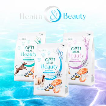 Корм сухий Opti Meal Beauty Podium для собак на основі морепродуктів 4кг - купити, ціни на MasterZoo - фото 8