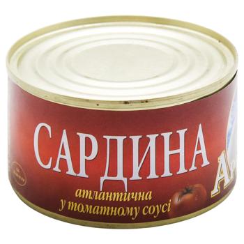 Arktica Atlantic Sardine in Tomato Sauce 240g
