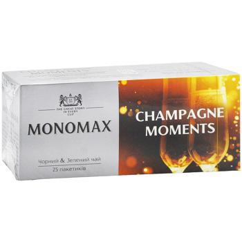 Monomax Champagne Moment Black and Green Tea 1.5g*25pcs - buy, prices for COSMOS - photo 3