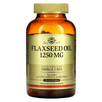 Solgar Flaxseed Oil 625mg 170 softgels - buy, prices for Biotus - photo 1