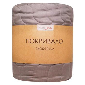 Homeline Quilted Bedspread 160х210cm - buy, prices for NOVUS - photo 1