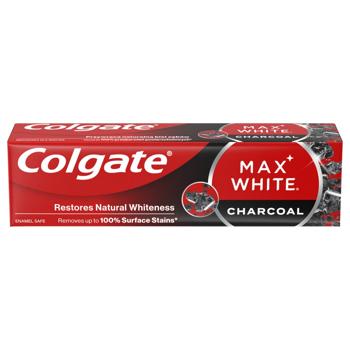 Colgate Max White Charcoal Toothpaste 75ml - buy, prices for Supermarket "Kharkiv" - photo 1