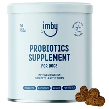 Добавка пищевая для собак Imby Probiotics Supplement с пробиотиком для пищеварения 270г - купить, цены на MasterZoo - фото 1