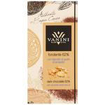 Vanini Dark Chocolate with Amaretto Biscuits 62% 100g
