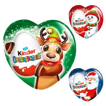 Фигурка шоколадная Kinder Surprise Сердце 53г - купить, цены на - фото 1