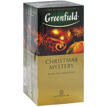 Чай чорний Greenfield Christmas Mystery 1,5г*25шт - купити, ціни на КОСМОС - фото 3