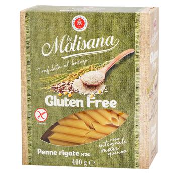 La Molisana Penne Rigate No.20 Gluten-free Pasta 400g - buy, prices for NOVUS - photo 1