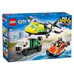 Конструктор Lego City Ремікс літака, вантажівки та судна на повітряній подушці
