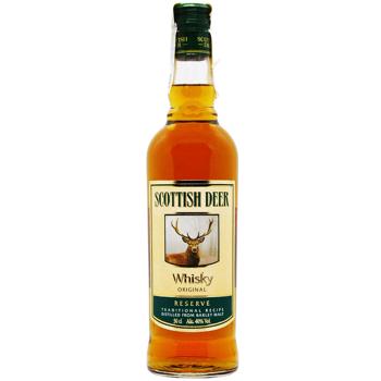 Scottish Deer Whiskey 3 Years of Aging 40% 0.5l - buy, prices for Auchan - photo 1