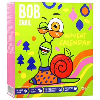 Конфеты с игрушками Bob Snail Календарь праздничный 135г - купить, цены на Auchan - фото 2