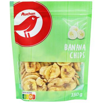 Auchan Banana chips 150g - buy, prices for Auchan - photo 1