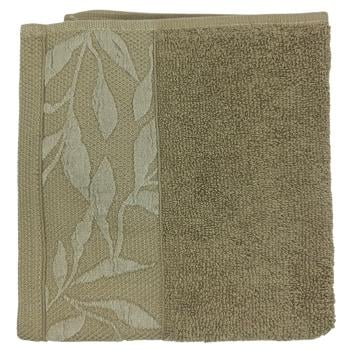 Home Line Flora Green Terry Olive Towel 40*70cm