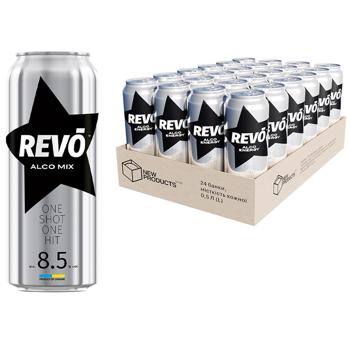 Напиток слабоалкогольный Revo энергетический 8,5% 0,5л