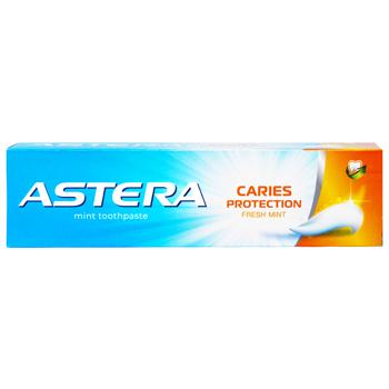 Зубна паста Astera від карієсу 110г - купити, ціни на КОСМОС - фото 1