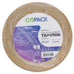 GoPack Set of Craft Cardboard Disposable Plates 20cm 10pcs