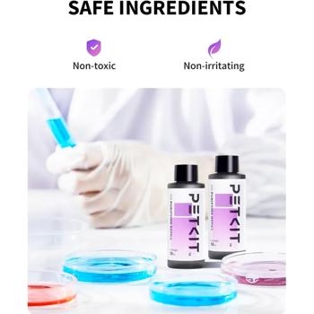 Petkit Auto Cat Litter Box Liquid Set for Cat Litter 4x50ml - buy, prices for MasterZoo - photo 5