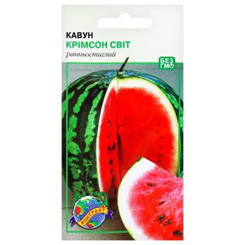 Agrokontrakt Seeds Watermelon Crimson Sweet 2g - buy, prices for MegaMarket - photo 1