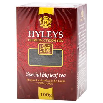 Чай чорний Hyleys крупнолистовий 100г