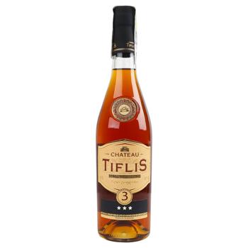 Бренди Chateau Tiflis 3 года 40% 0,5л
