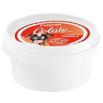 Fidovet Ice Cream Mix Dog Snack with Strawberry Flavor 40g